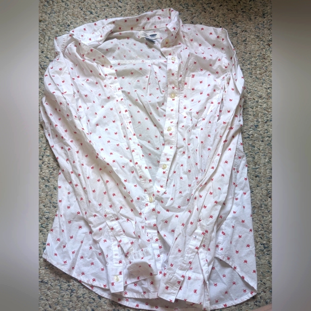 Fox button up shirt